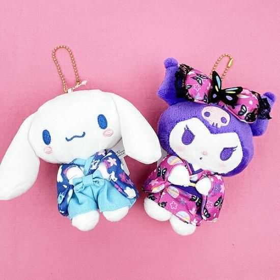 サンリオ クロミ ちょうちょ着物 マスコット ぬいぐるみ ボール