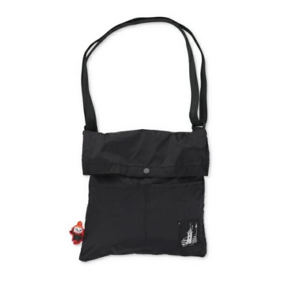 ムーミン ポケッタブルショルダーバッグ(ネイビー)