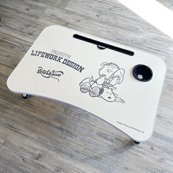 スヌーピー 折り畳みミニテーブル(スヌーピー&ライナス スヌーピー 折り畳みミニテーブル(スヌーピー&ライナス