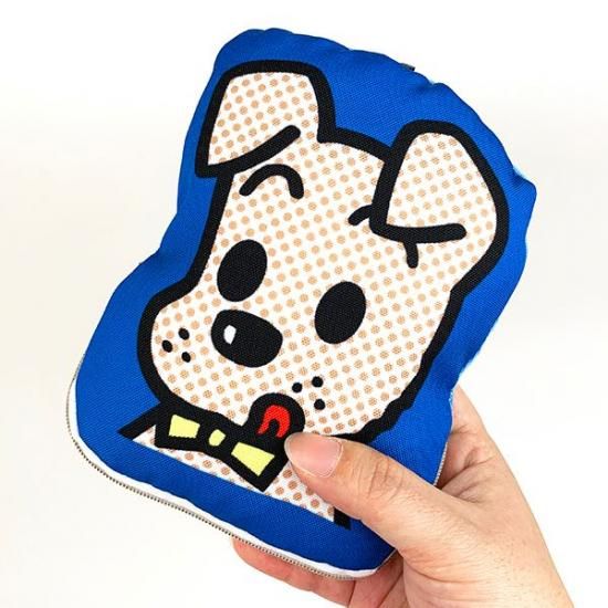 オサムグッズ ドッグ ダイカットポーチ OSAMUGOODS