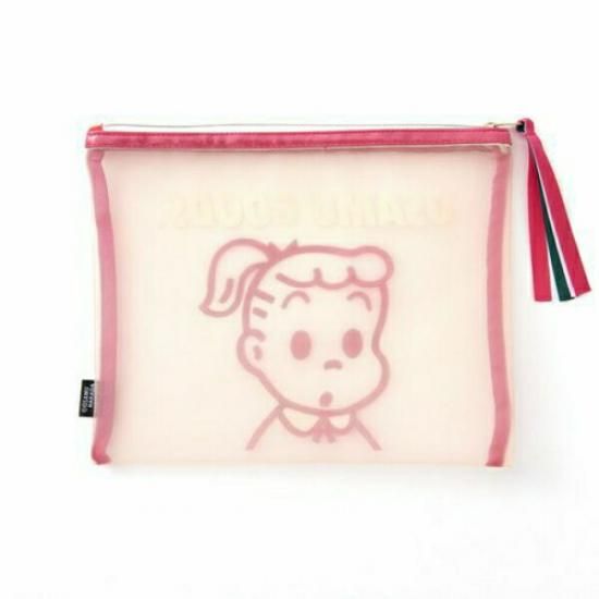 フェイラー　オサムグッズ　ジル　ポーチ小 オサムグッズ ジル シリコンがま口ポーチ(ピンク) POCHI