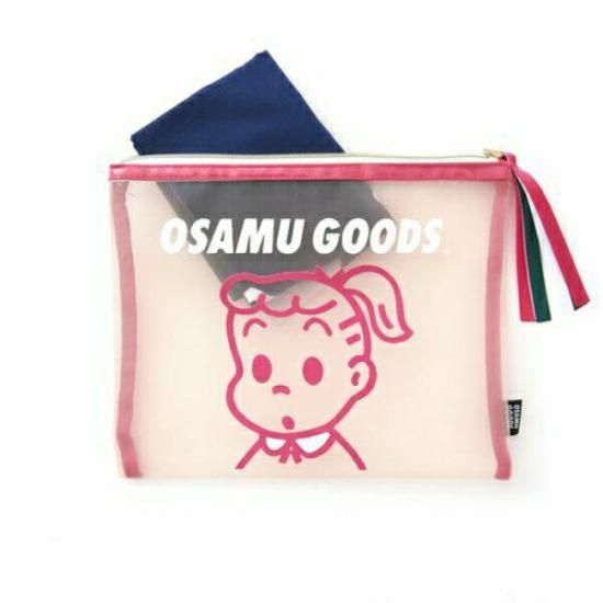 オサムグッズ ジル メッシュポーチ OSAMUGOODS