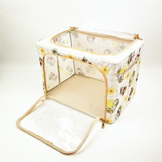 moufusand モフサンド 折りたたみ収納BOX(大) はちにゃん