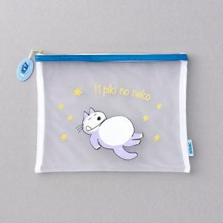 店内セール開催中!10％オフ対象商品! 11ぴきのねこ メッシュポーチ フラット