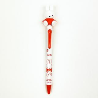 ミッフィー miffy おすわり アクションペン (レッド) 文具 日本製