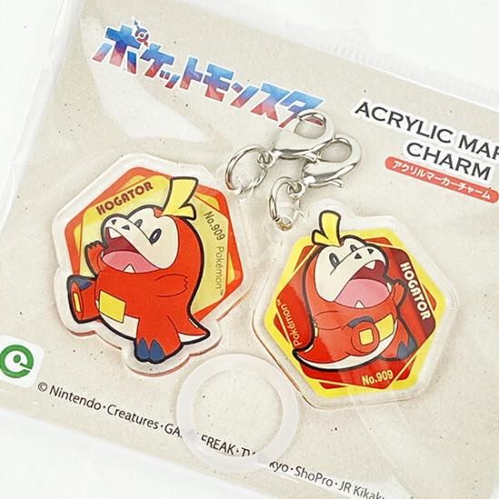 ポケットモンスター」ポケモン アクリルマーカーチャーム セット