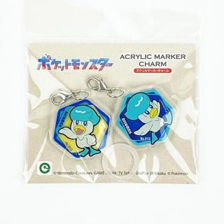 店内セール開催中!10％オフ対象商品! ポケットモンスター クワッス アクリルマーカーチャーム セット  日本製 ポケモン