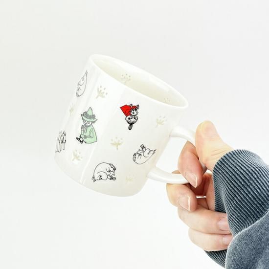 MOOMIN ムーミン 透かしマグ 仲間達 マグカップ カップ キッチン MOOMIN ムーミン 透かしマグ 仲間達 マグカップ カップ キッチン
