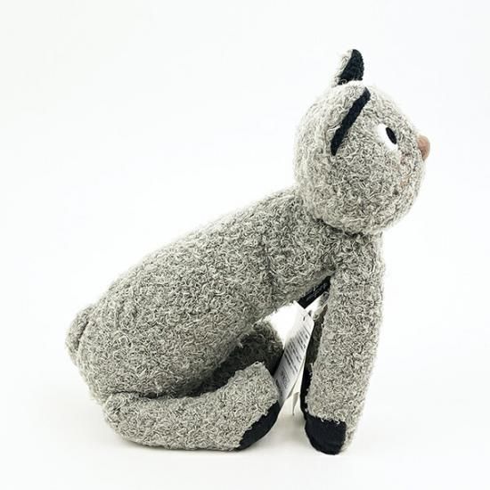 ぬいぐるみ あ・そ・ぼシリーズ グレー ネコ 人形 インテリア キッズ