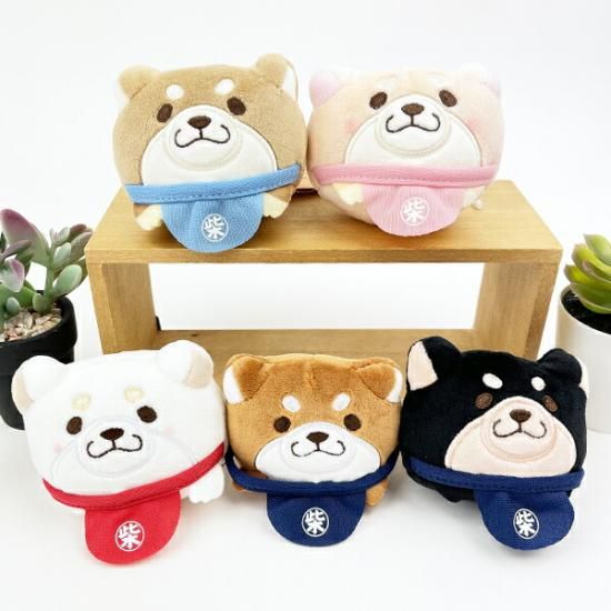 忠犬もちしばのぬいぐるみ