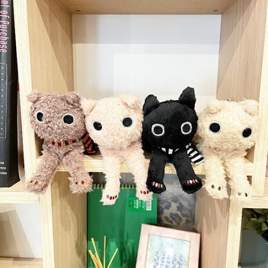 ぬいぐるみ ネイル猫シリーズ ベージュ 人形 インテリア キッズ