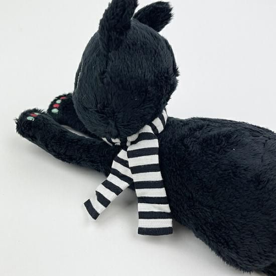 ぬいぐるみ ネイル猫シリーズ クロ 人形 インテリア キッズ ギフト