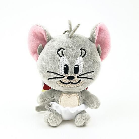 トムとジェリー タフィー マスコットキーチェーン ぬいぐるみ