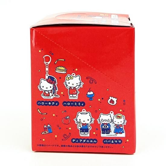 【美品】 サンリオ トレーディングアクリルキーホルダー ハローキティ50th キーホルダー・アクリルキーホルダー