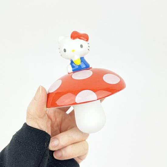 サンリオ ハローキティ きのこキャニスター 小物入れ Sanrio サンリオ ハローキティ きのこキャニスター 小物入れ Sanrio