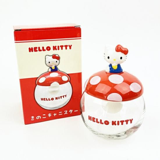 サンリオ ハローキティ きのこキャニスター 小物入れ Sanrio サンリオ ハローキティ きのこキャニスター 小物入れ Sanrio