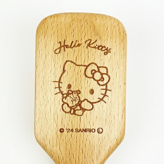 サンリオ ハローキティ ウッドパドルブラシ Sanrio