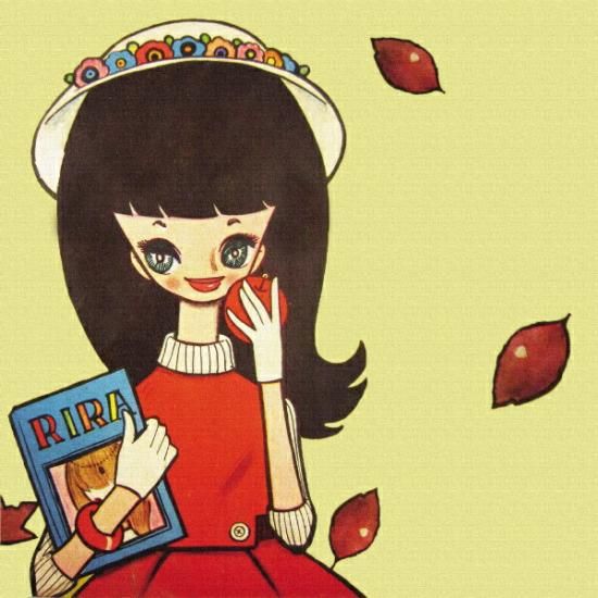 内藤ルネ キャンバスアート 銀のはなびら インテリア アートパネル