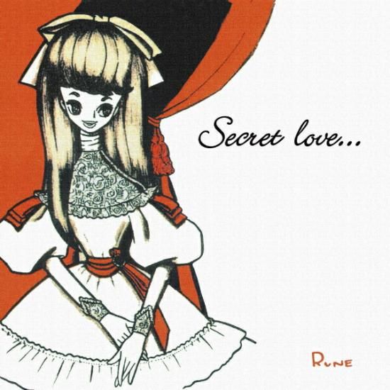 内藤ルネ　キャンバスアート 内藤ルネ(@runenaito_official ) キャンバスアート VINYL