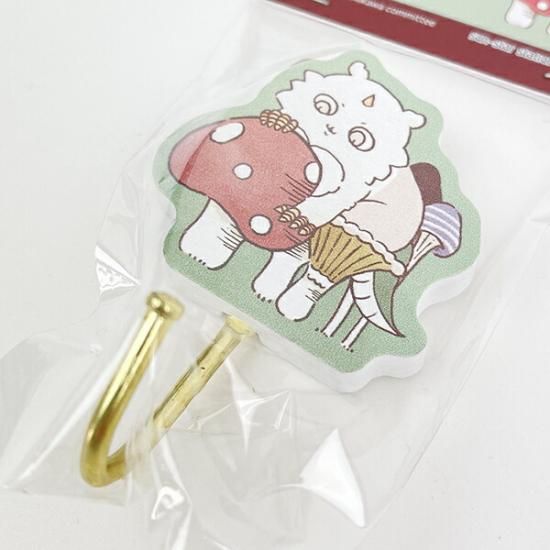 ちいかわ 木製マグネットフック（ワンダーランド古本屋） | ちい