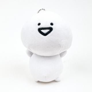 店内セール開催中!10％オフ対象商品! お文具といっしょ 振ると音が鳴るマスコット ぬいぐるみ お文具さん ホワイト