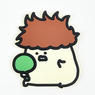 店内セール開催中!50％オフ対象商品! お文具といっしょ ラバーミラー プリンさん 鏡 メイク イエロー