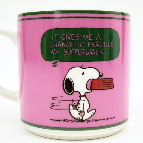The PEANUTS mugs