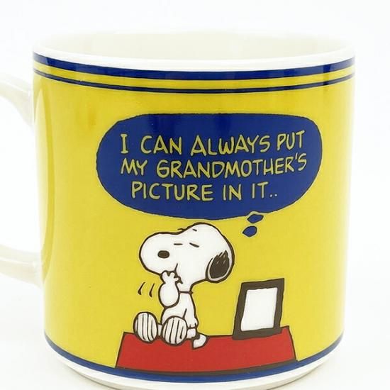 The PEANUTS mugs