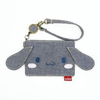 サンリオ シナモロール EDWIN パスケース デニム コラボ