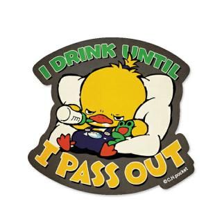 <img class='new_mark_img1' src='https://img.shop-pro.jp/img/new/icons15.gif' style='border:none;display:inline;margin:0px;padding:0px;width:auto;' />AngryBabyz  アンベビ ステッカー 飲んだくれ シール 文具 デコ カスタム