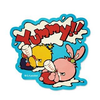 <img class='new_mark_img1' src='https://img.shop-pro.jp/img/new/icons15.gif' style='border:none;display:inline;margin:0px;padding:0px;width:auto;' />AngryBabyz  アンベビ ステッカー ミルクうまい シール 文具 デコ カスタム