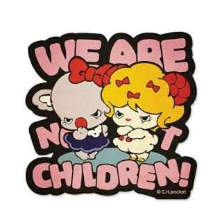 <img class='new_mark_img1' src='https://img.shop-pro.jp/img/new/icons15.gif' style='border:none;display:inline;margin:0px;padding:0px;width:auto;' />AngryBabyz  アンベビ ステッカー ノットチルドレン シール 文具 デコ カスタム