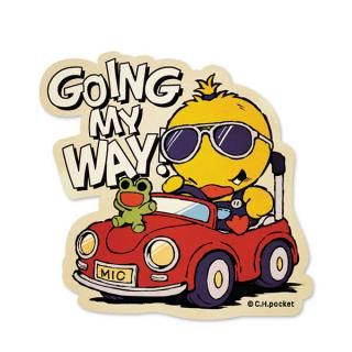 <img class='new_mark_img1' src='https://img.shop-pro.jp/img/new/icons15.gif' style='border:none;display:inline;margin:0px;padding:0px;width:auto;' />AngryBabyz  アンベビ ステッカー ゴーイングマイウェイ シール 文具 デコ カスタム