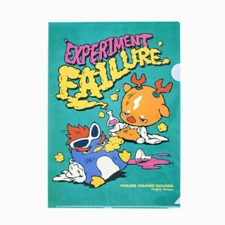<img class='new_mark_img1' src='https://img.shop-pro.jp/img/new/icons15.gif' style='border:none;display:inline;margin:0px;padding:0px;width:auto;' />AngryBabyz  アンベビ クリアファイル 実験失敗 書類入れ 文具