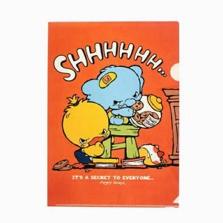 <img class='new_mark_img1' src='https://img.shop-pro.jp/img/new/icons15.gif' style='border:none;display:inline;margin:0px;padding:0px;width:auto;' />AngryBabyz  アンベビ クリアファイル つまみ食い 書類入れ 文具