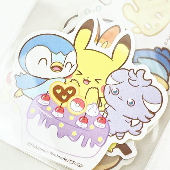 ポケットモンスター ポケモン ステッカー5枚セットB ポケピース シール
