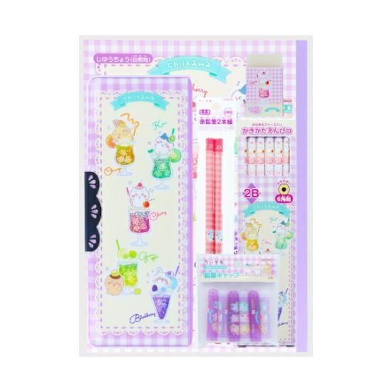 ちいかわ 文具 7点セット キッズ ギフトセット 日本製 ちいかわ 文具 7点セット キッズ ギフトセット 日本製
