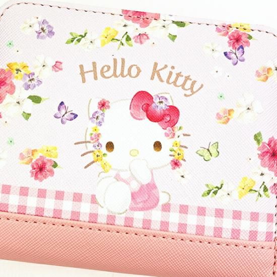 サンリオ ハローキティ 折り財布 ウォレット キッズ ピンク