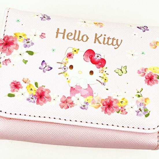 サンリオ ハローキティ ミニ財布 ウォレット キッズ ピンク サンリオ ハローキティ ミニ財布 ウォレット キッズ ピンク