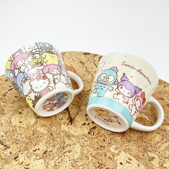 サンリオキャラクターズ みんなでぎゅうぎゅう マグカップ