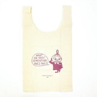 ムーミン MOOMIN マルシェバッグ リトルミィ パープル エコバッグ お買い物
