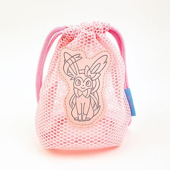 ポケットモンスター メッシュ巾着 パステル ニンフィア ポケモン 巾着
