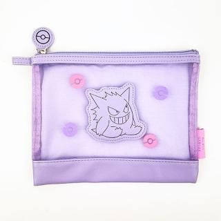 ポケットモンスター メッシュフラットポーチ パステル ゲンガー ポケモン パープル