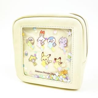 ポケットモンスター ボックスポーチ ほしぞら ポケピース ポケモン アイボリー