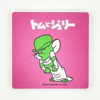 トムとジェリー マッスル 吸水コースター レトロ キッチン ランチ 珪藻土