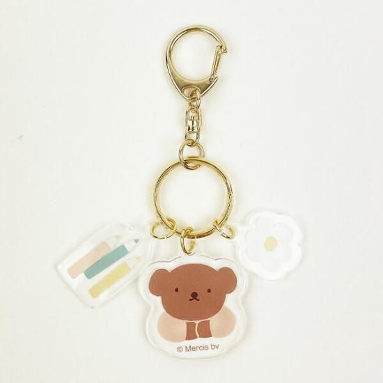 miffy ミッフィー 3連アクリルキーホルダー ボリス