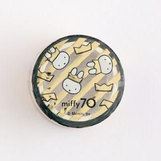 店内セール開催中!10％オフ対象商品! ミッフィー miffy 70th 金箔クリアマスキングテープ (Gold) 文具