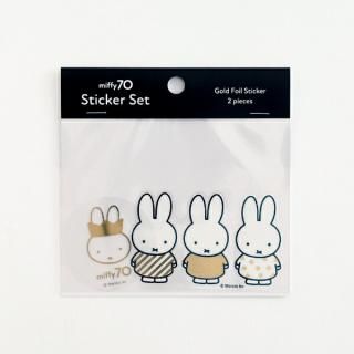 <img class='new_mark_img1' src='https://img.shop-pro.jp/img/new/icons15.gif' style='border:none;display:inline;margin:0px;padding:0px;width:auto;' />ミッフィー miffy 70th クリアステッカーセット (miffy) 文具 日本製
