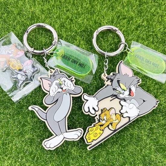 トムとジェリー CHEESDAYチャーム キーホルダー