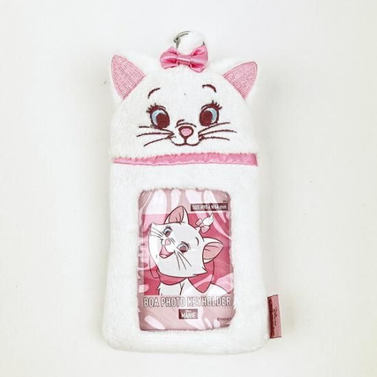 ディズニー マリー ボアフォトキーホルダー 推し活 Disney